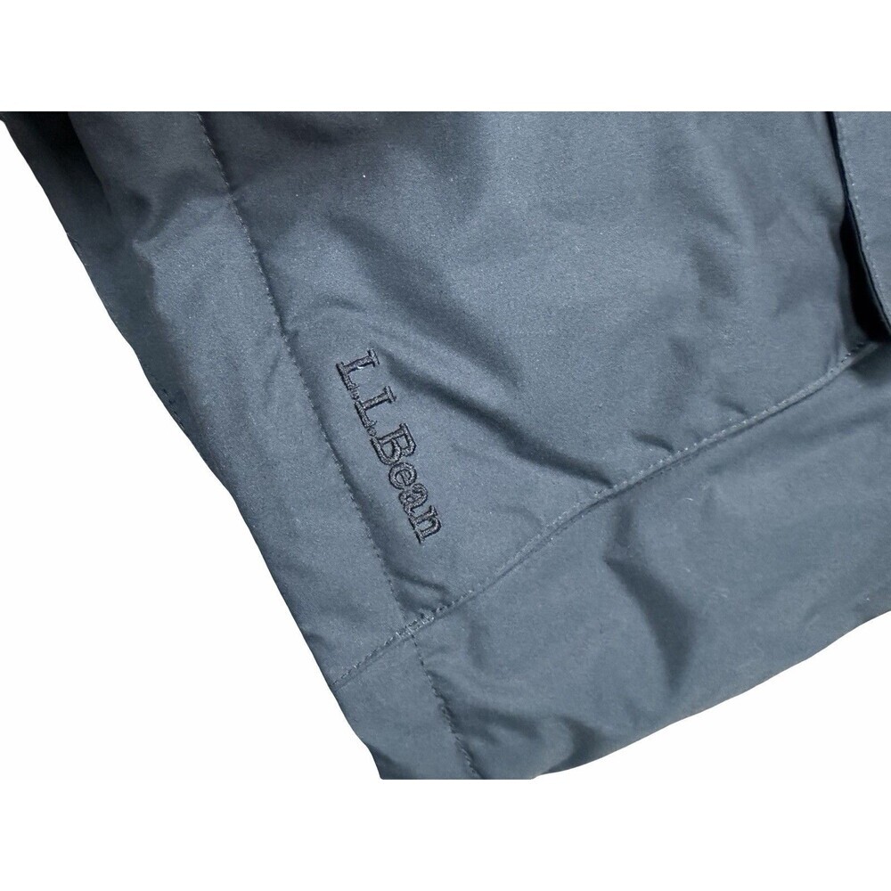 L.L. Bean 650 Women’s Downtek Goose Down Baxter Puffer Jacket Sz 1X No Hood BLK - Picture 5 of 16